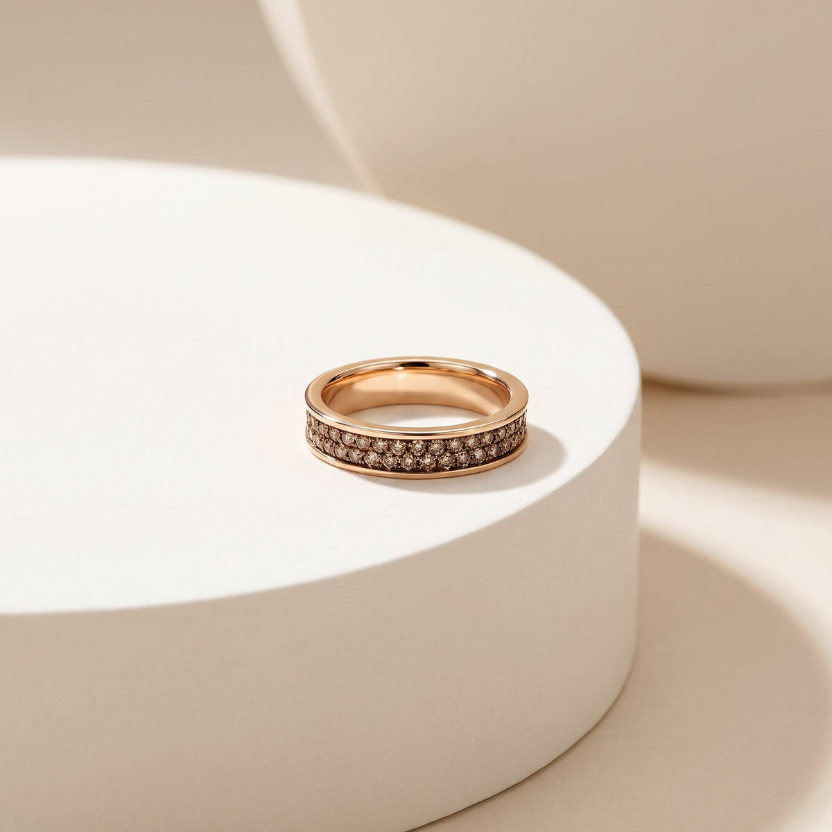 Alliance Homme Aura Or Rose Studio Collection Mariage Manipura