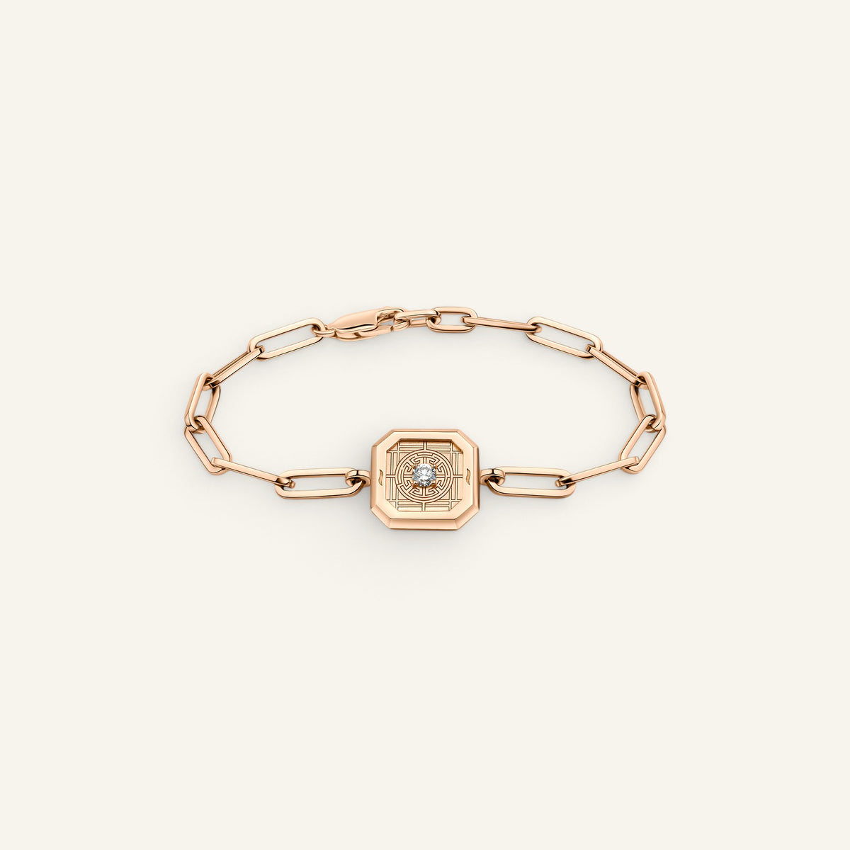 Bracelet Carré d'Or Or Rose Collection Carré d'Or Manipura
