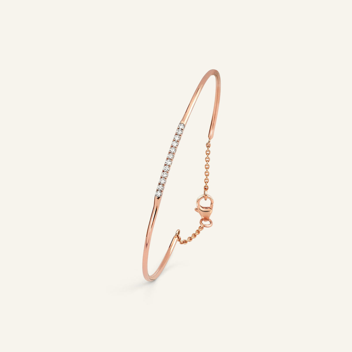 Jonc Celeste Or Rose Collection Eternelle Manipura