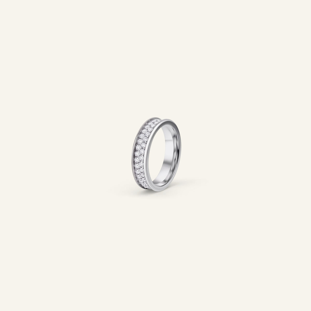 Alliance Aura Femme Or Blanc Collection Mariage Manipura