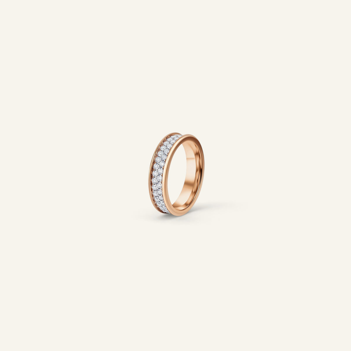 Alliance Aura Femme Or Rose Collection Mariage Manipura
