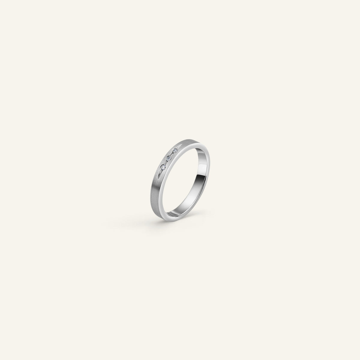 Alliance Trinity Homme Or Blanc Collection Mariage Manipura
