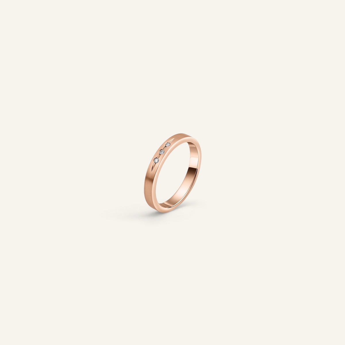 Alliance Trinity Homme Or Rose Collection Mariage Manipura