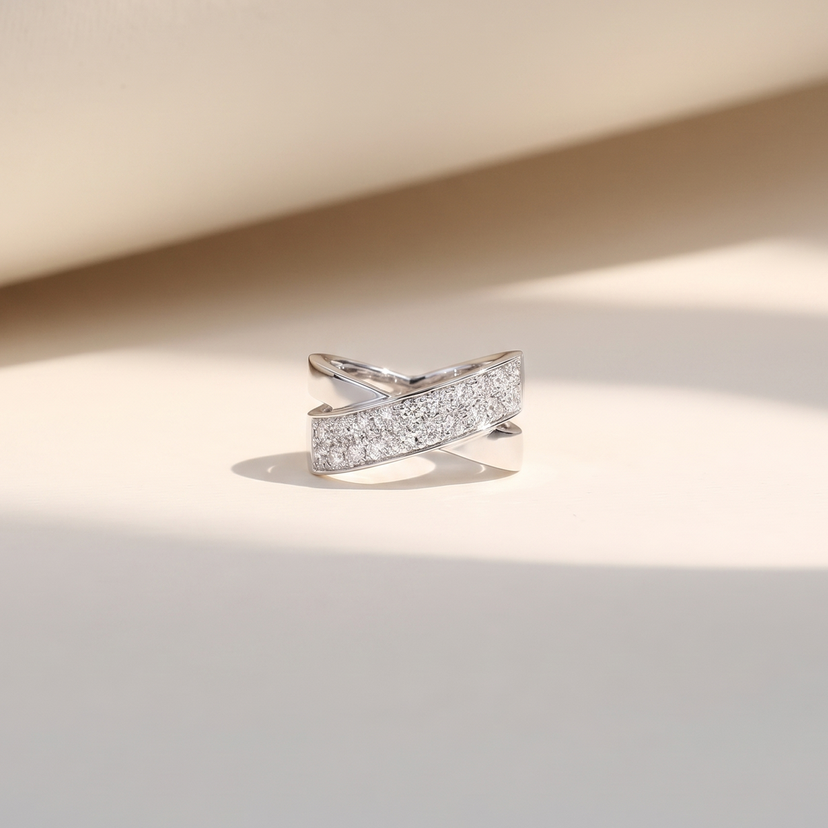 Bague Resonance Or Blanc Studio Collection Signature Manipura