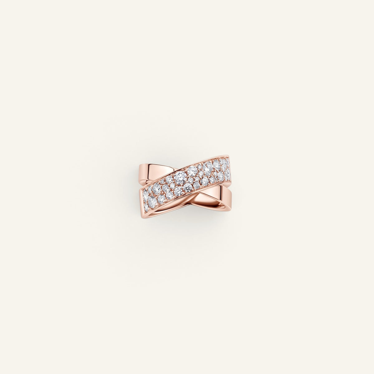 Bague Resonance Or Rose Collection Signature Manipura