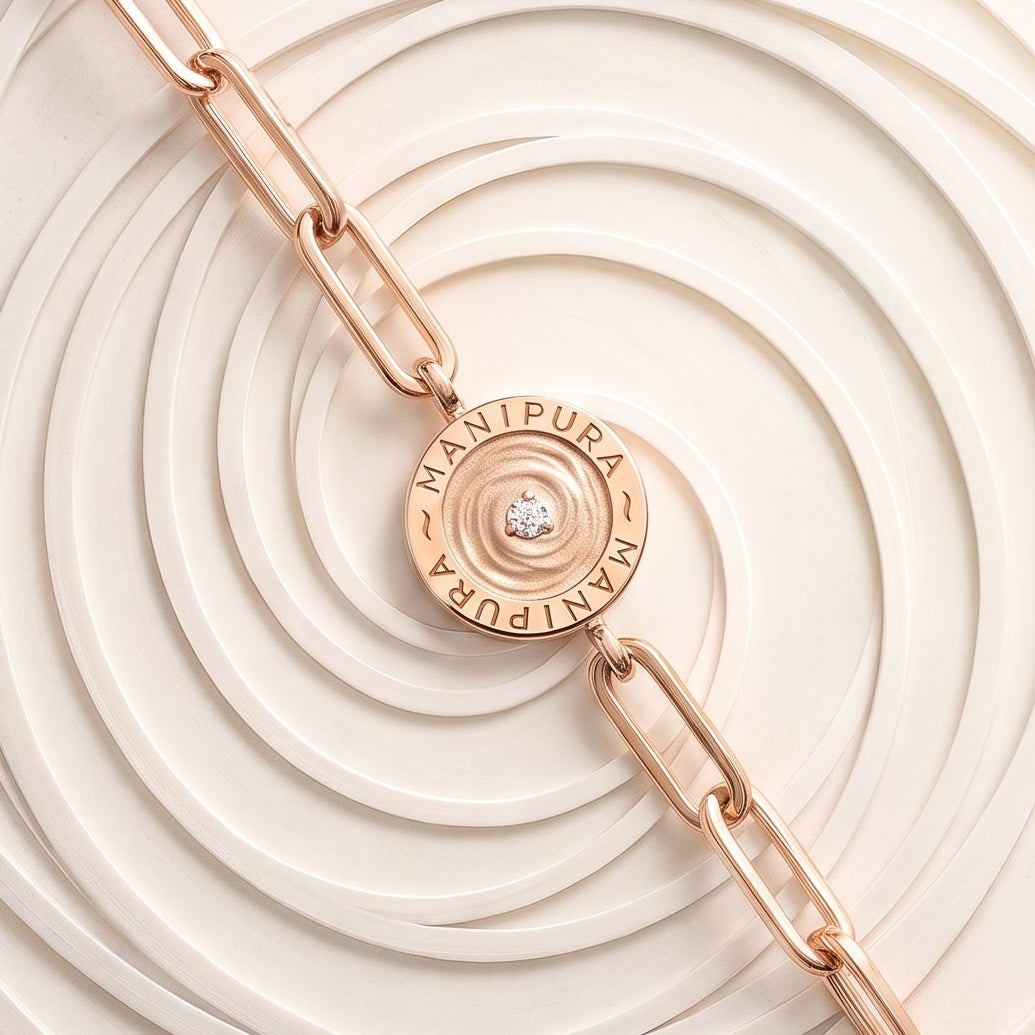 Bracelet Cercle d'Or M Or Rose Studio Collection Cercle d'Or Manipura