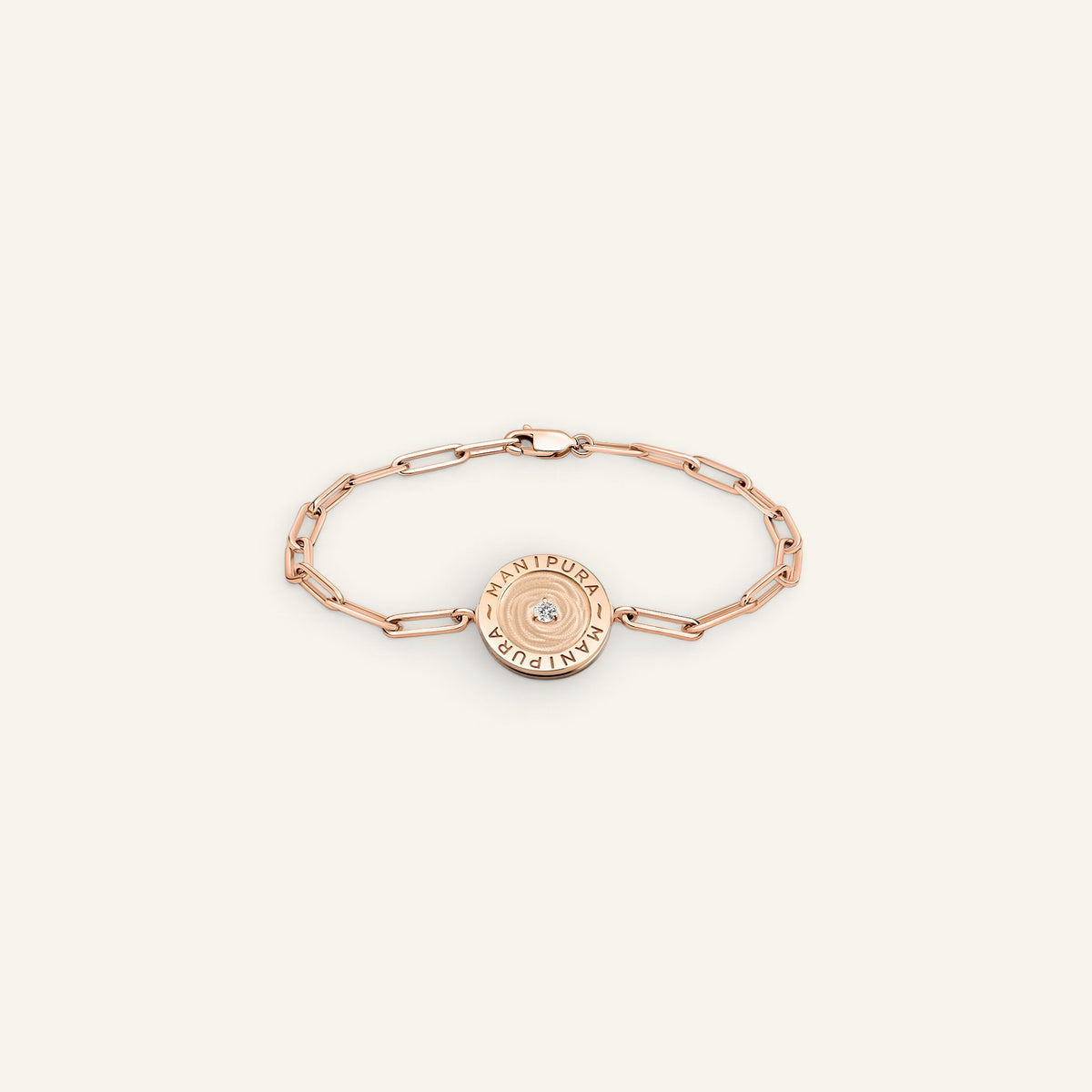 Bracelet Cercle d'Or S Or Rose Collection Cercle d'Or Manipura