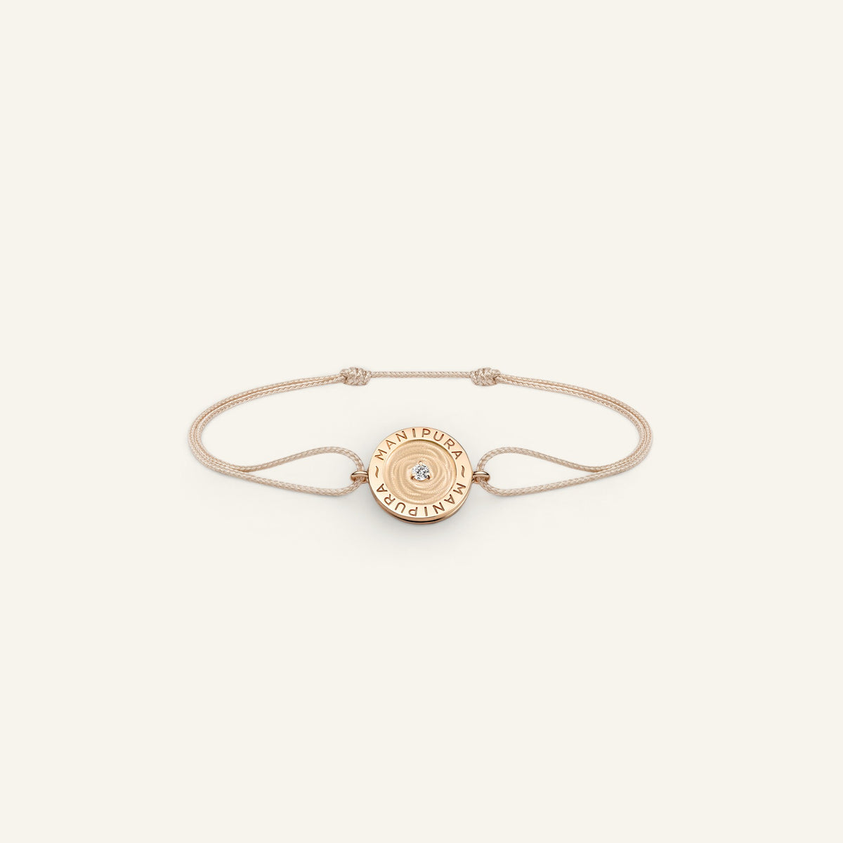 Bracelet Cordon Cercle d'Or S Or Rose Collection Cercle d'Or Manipura