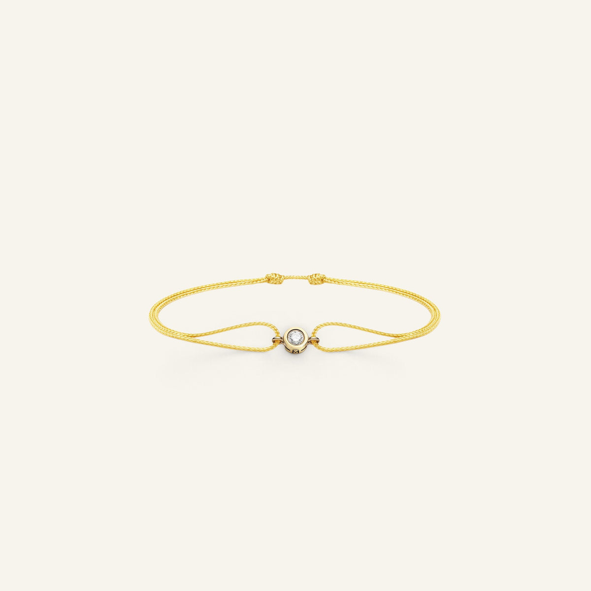 Manipūra Cord Bracelet