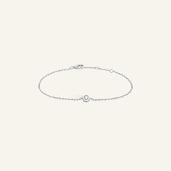 Bracelet Manipura Or Blanc 013ct Collection Eternelle Manipura