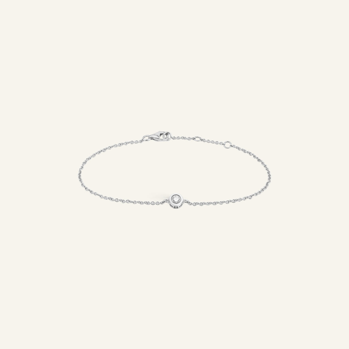 Bracelet Manipura Or Blanc 013ct Collection Eternelle Manipura