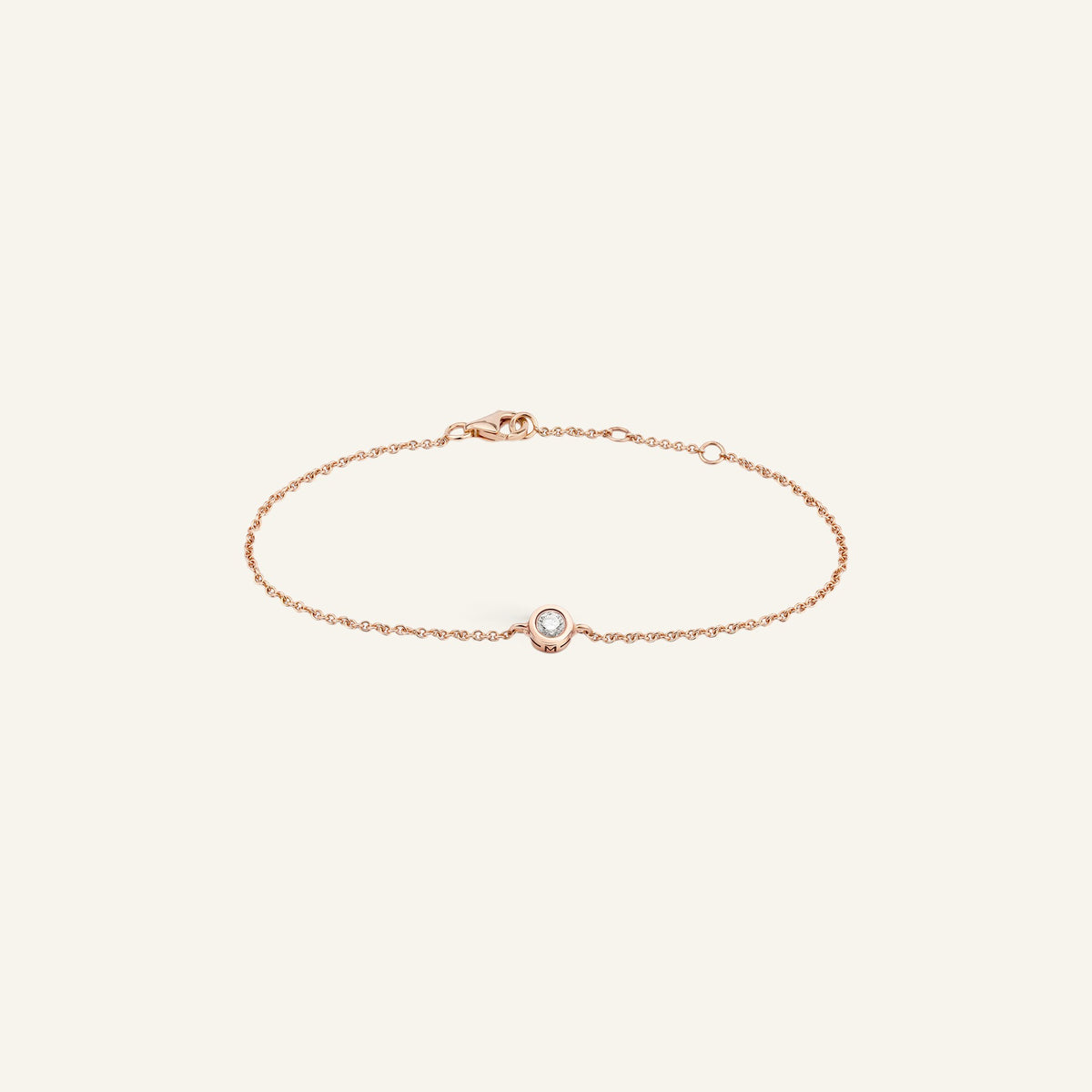 Bracelet Manipura Or Rose 013ct Collection Eternelle Manipura