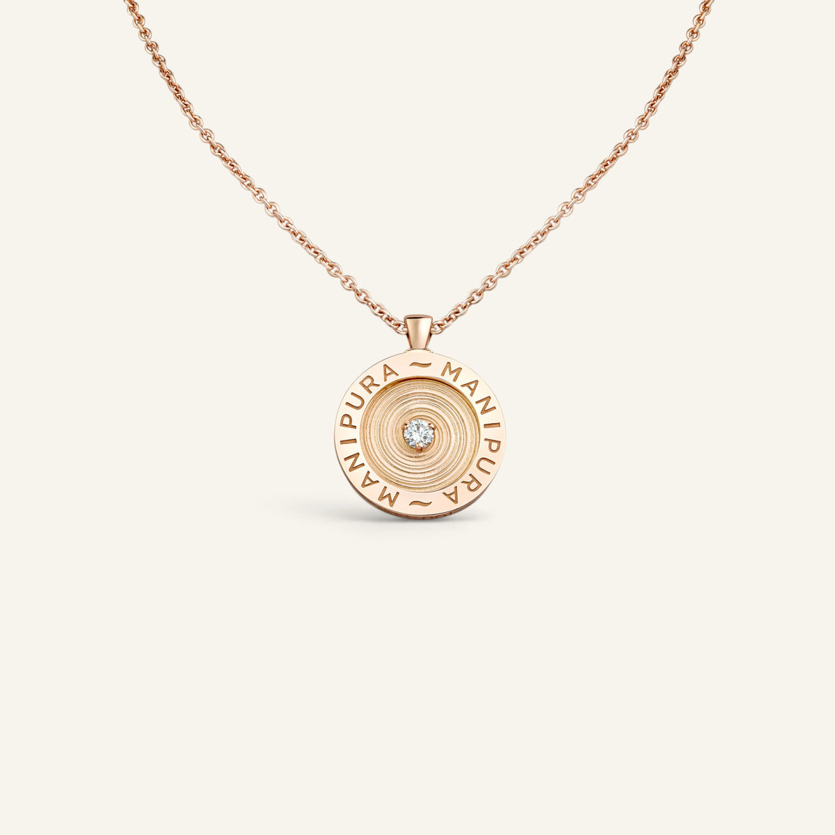 Collier Cercle d'Or Or Rose Collection Cercle d'Or Manipura