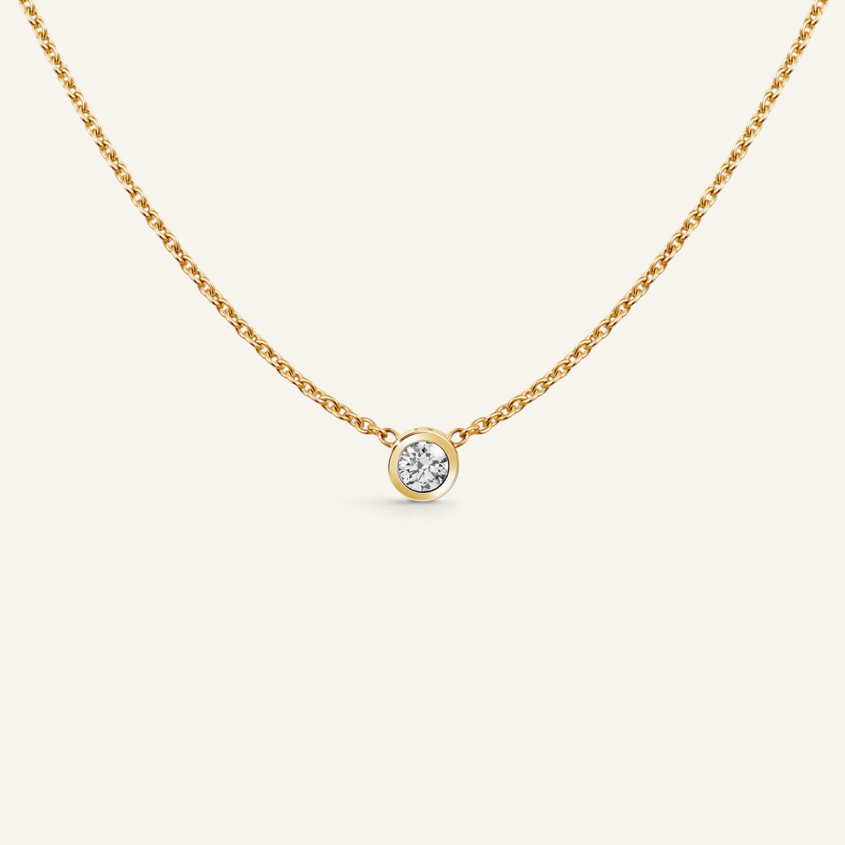 Collier Manipura Or Jaune 013ct Collection Eternelle Manipura